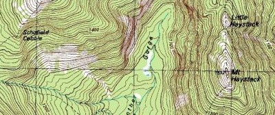 Topographical map